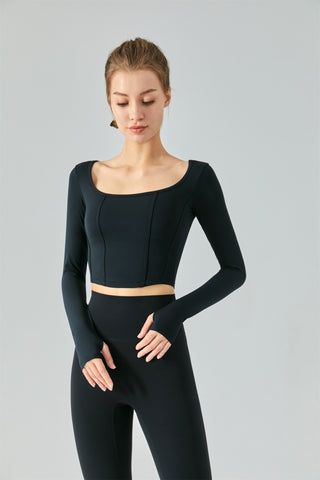 Cropped Sports Top