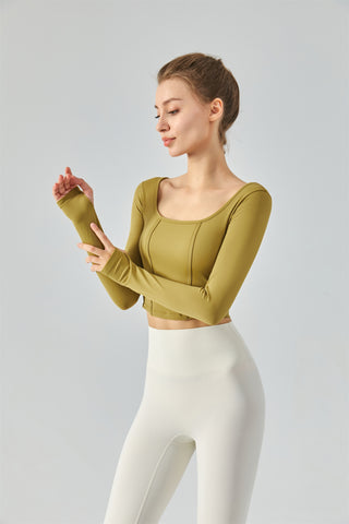 Cropped Sports Top