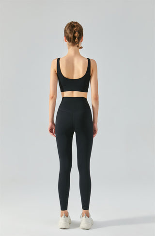 Zip Front Sports Bra
