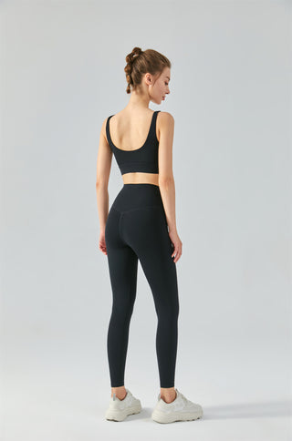 Zip Front Sports Bra