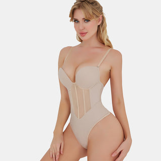 Contrast Mesh Shapewear