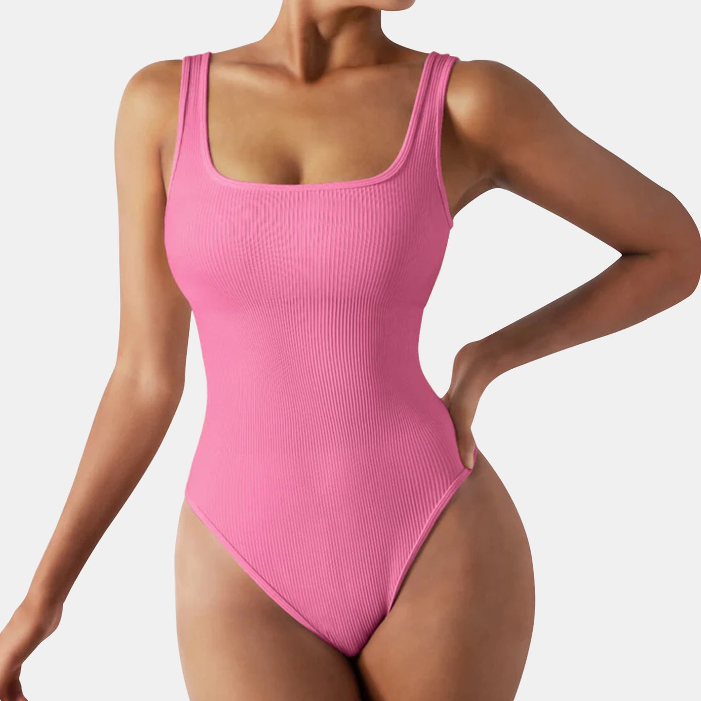 Ribbed Bodysuit