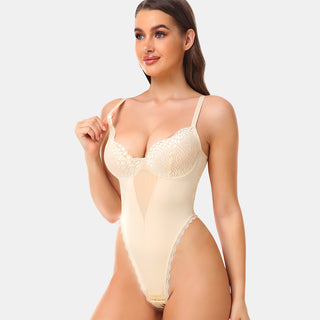 Lace Thong Bodysuit