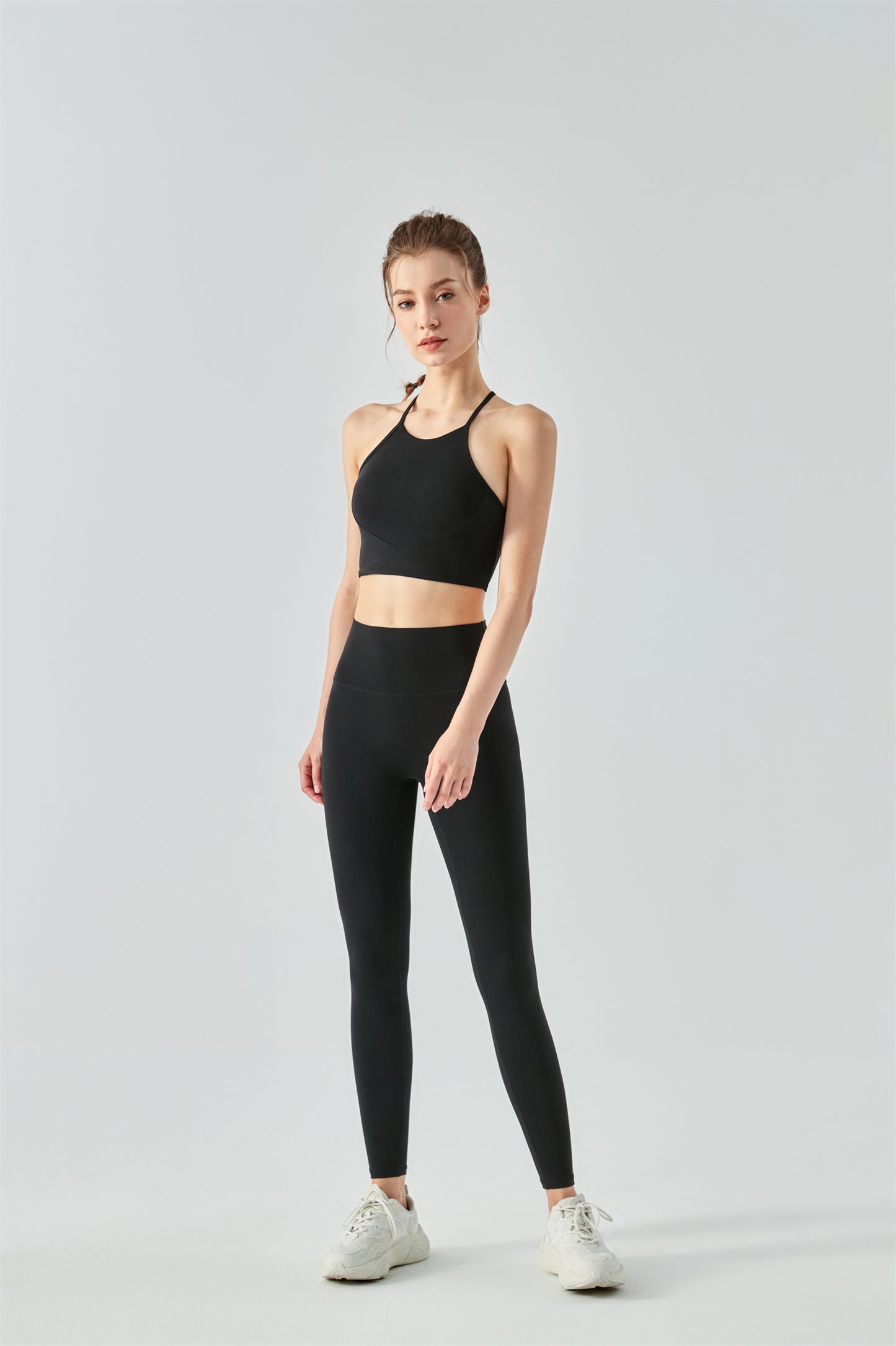 High Neck Yoga Tank Top