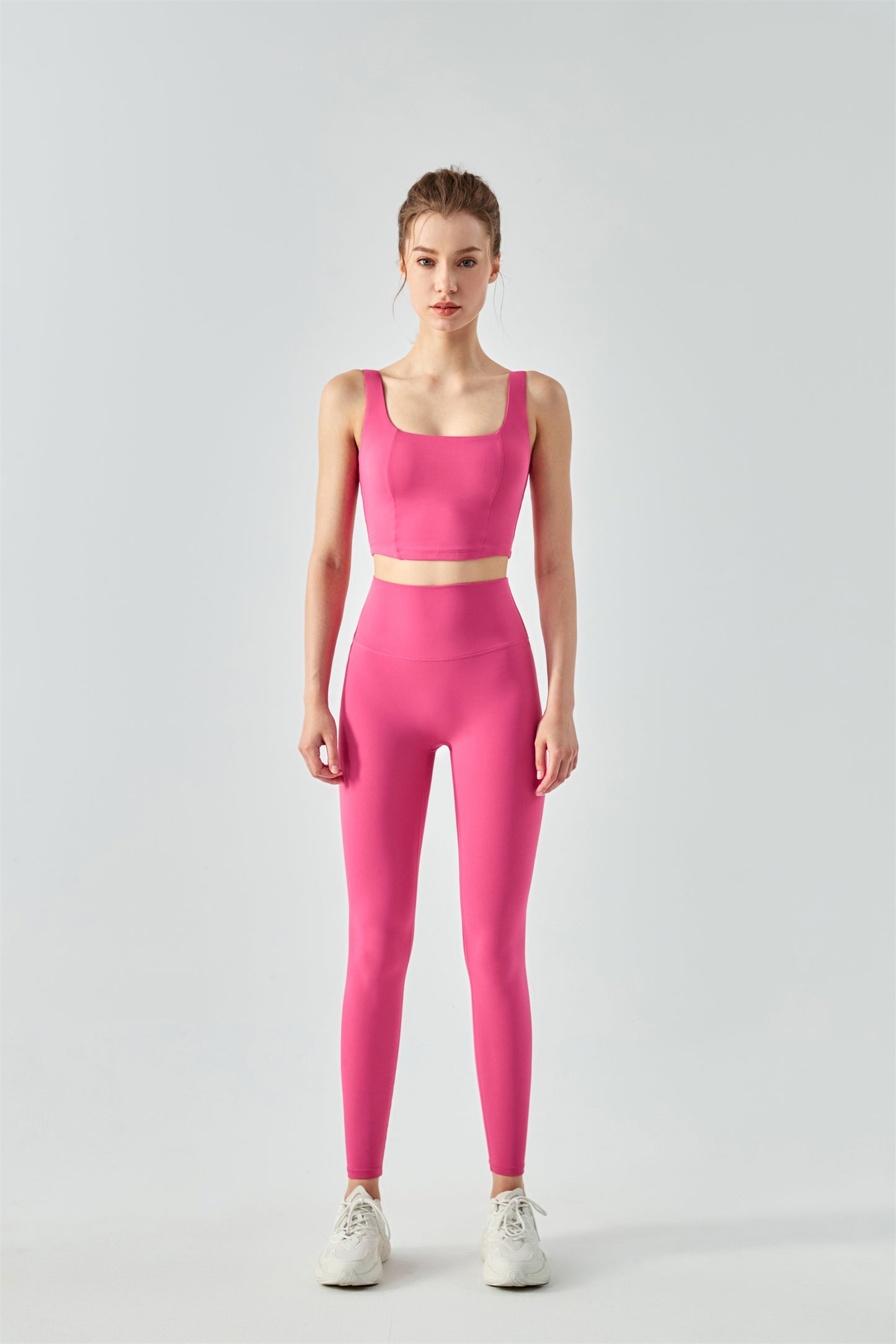 Square Neck Yoga Bra
