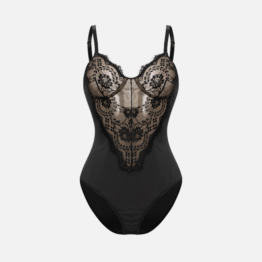 Black Lace Bodysuit