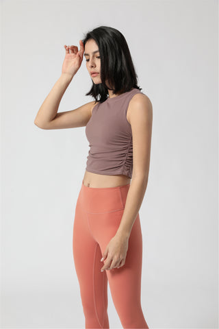 Ruched Tank Top - Fania
