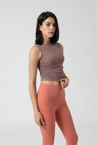 Ruched Tank Top - Fania