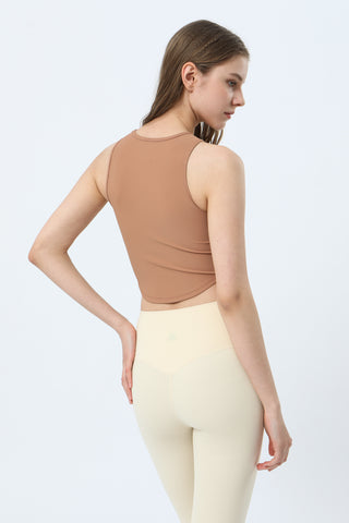 Curved Hem Yoga Tank Top