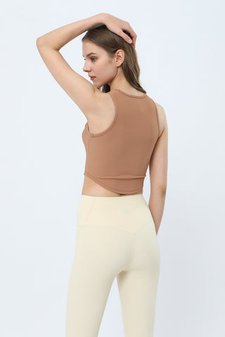 Curved Hem Yoga Tank Top