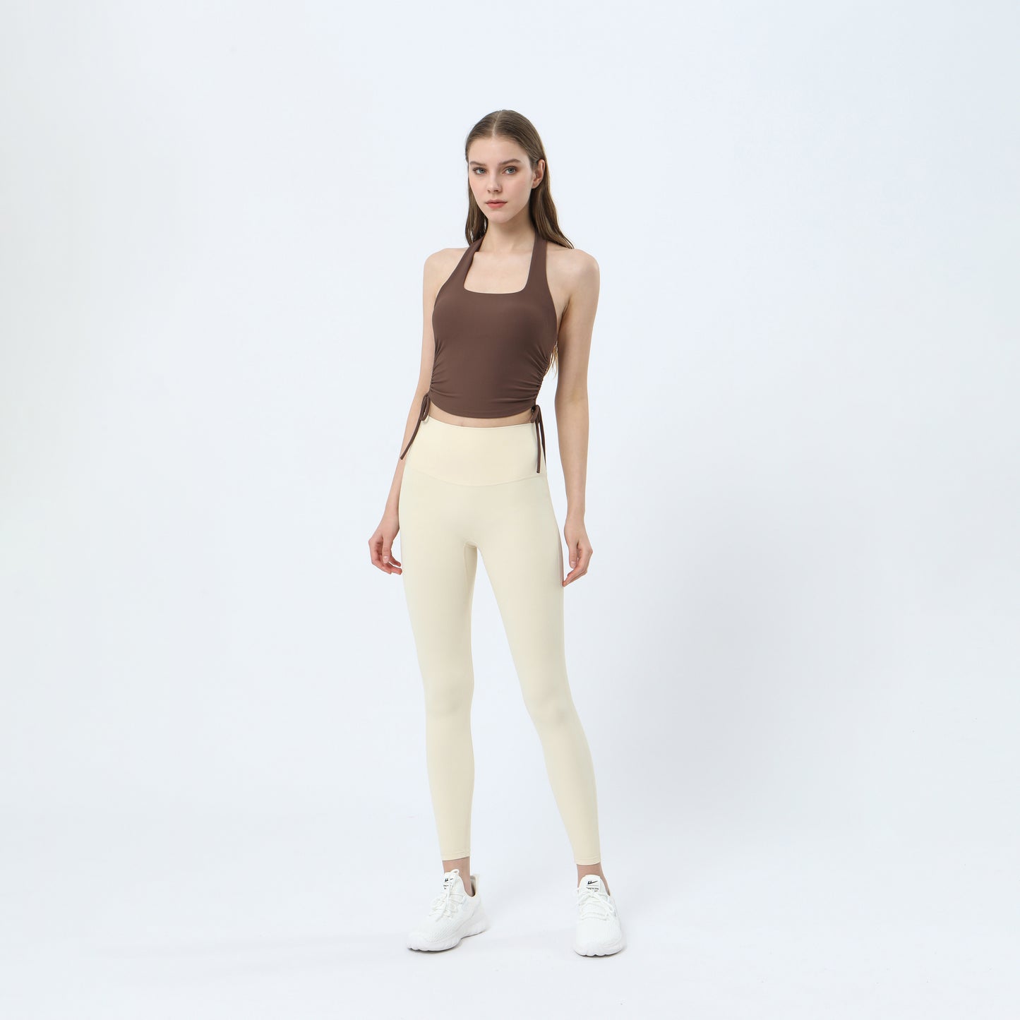 Halter Drawstring Tank Top