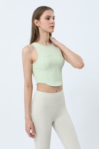 Curved Hem Yoga Tank Top