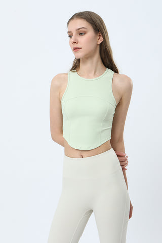 Curved Hem Yoga Tank Top