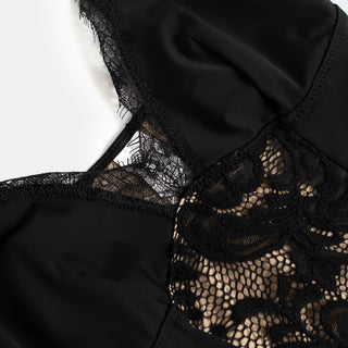 Lace Satin Bodysuit