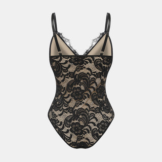 Lace Satin Bodysuit