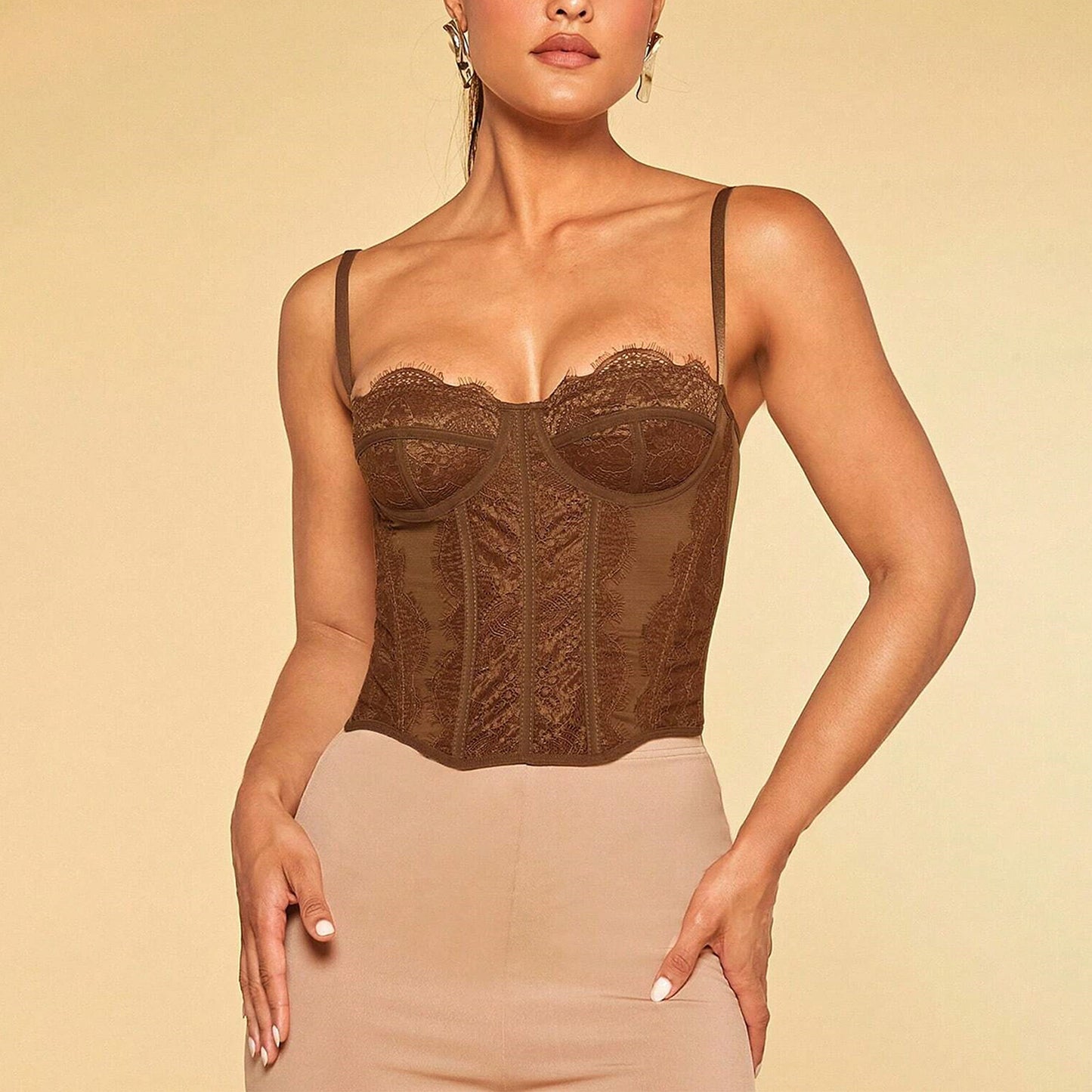 Lace Corset Top