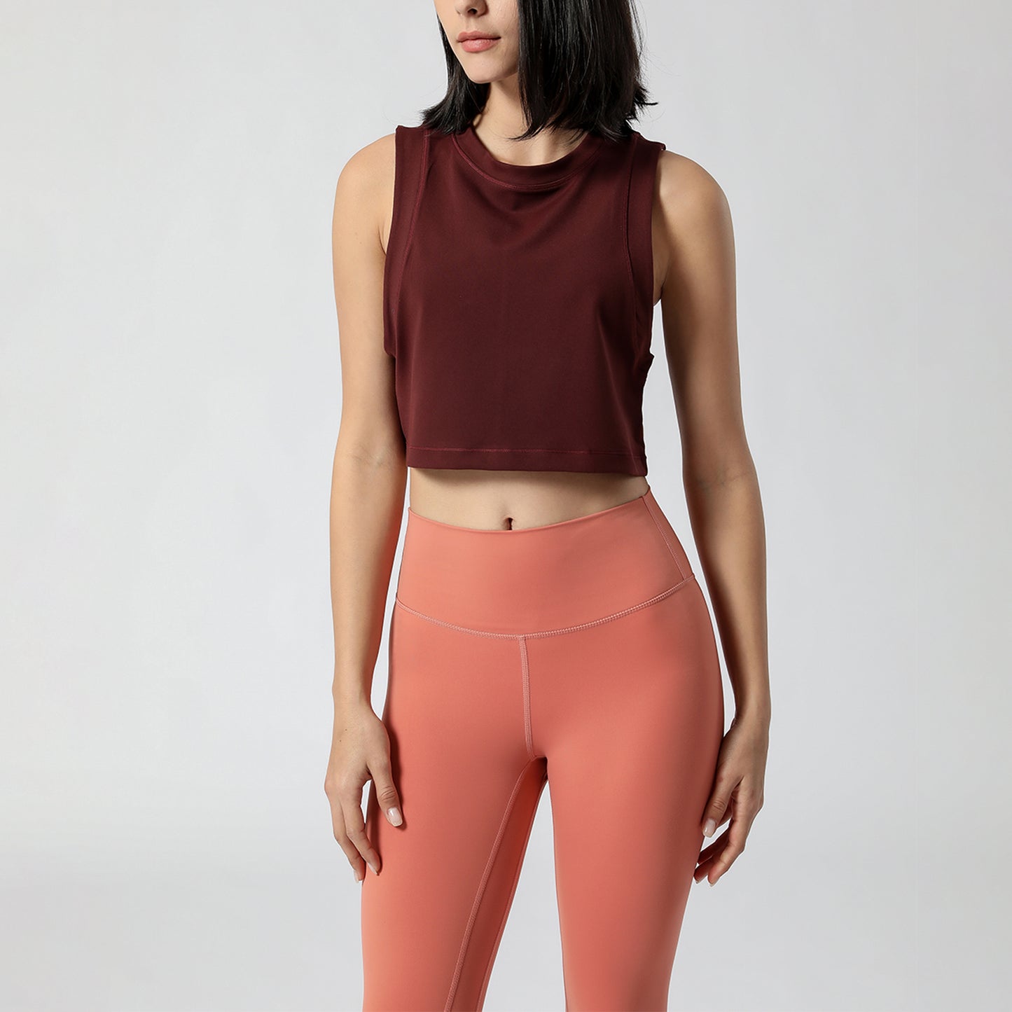 Loose Cropped Tank Top - Hughey