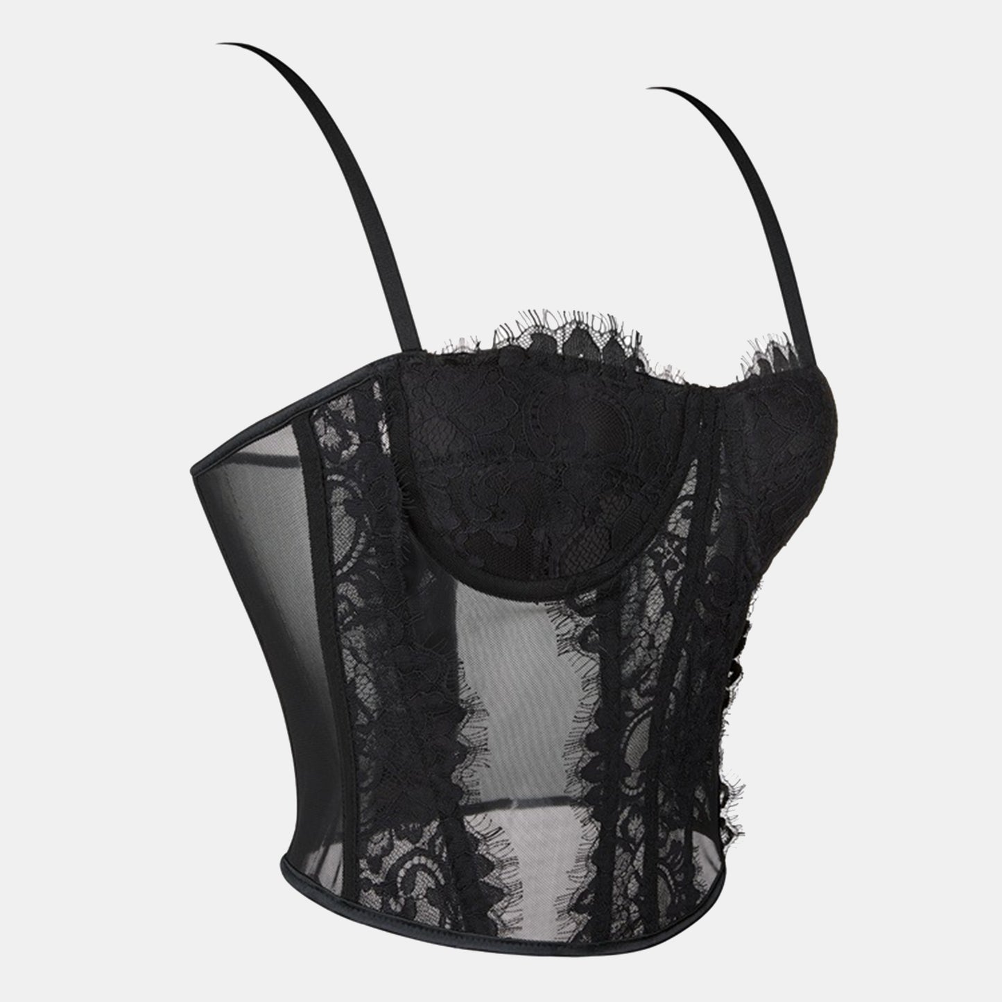 Mesh Corset Cami Top - Zoe