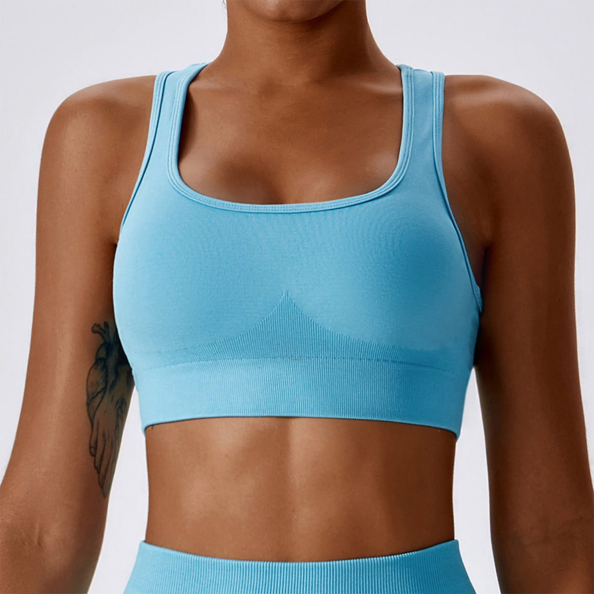 Seamless Cut Out Yoga Tank Top