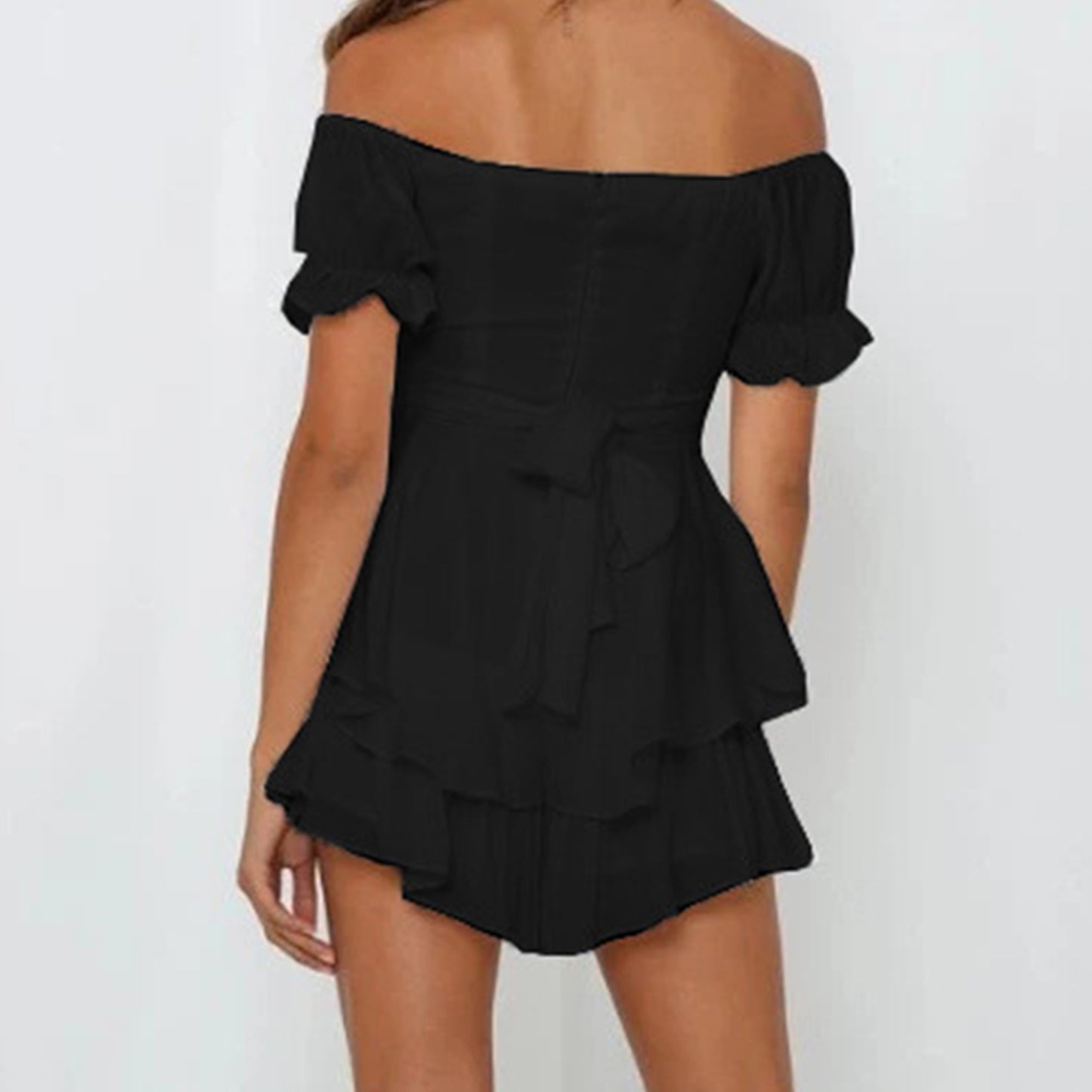 Off Shoulder Romper