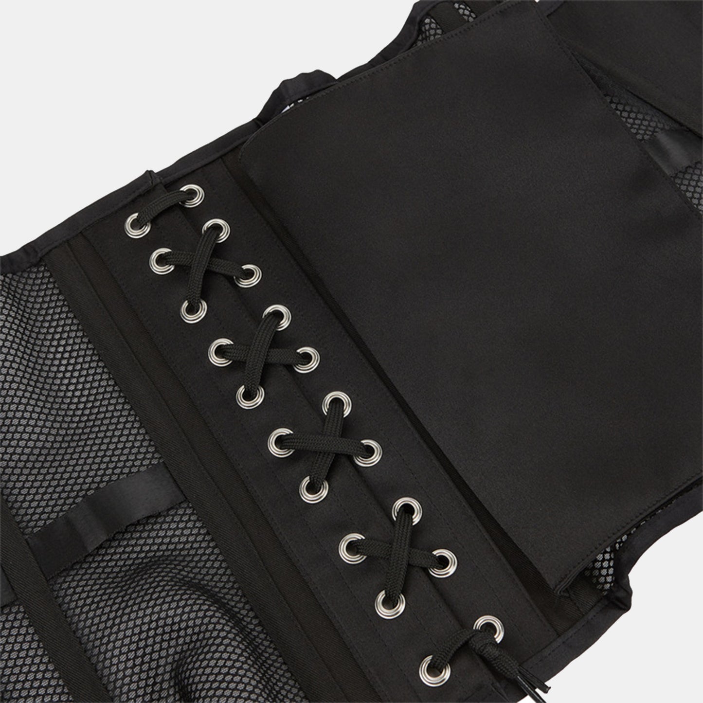 Mesh Underbust Waist Trainer Corset - Amber