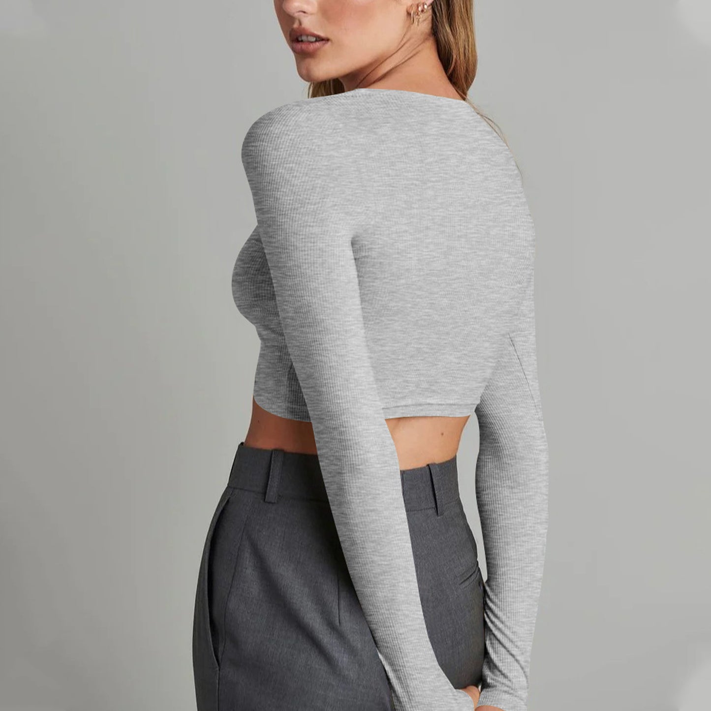 Long Sleeve Knit Top