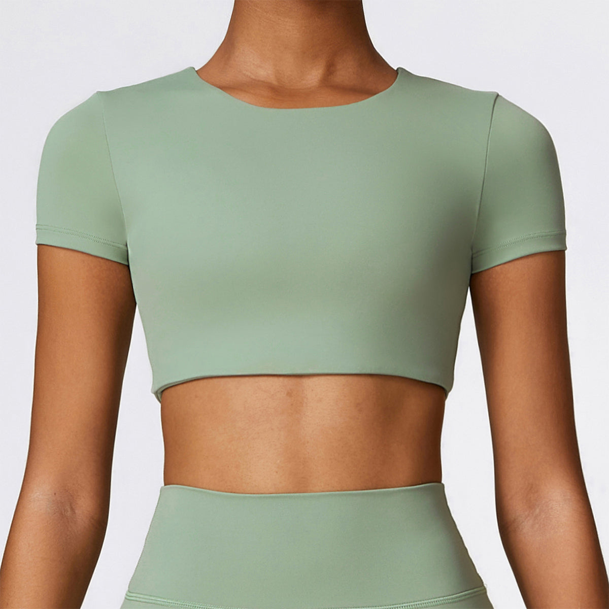Short Sleeve Workout Top - Taschereau
