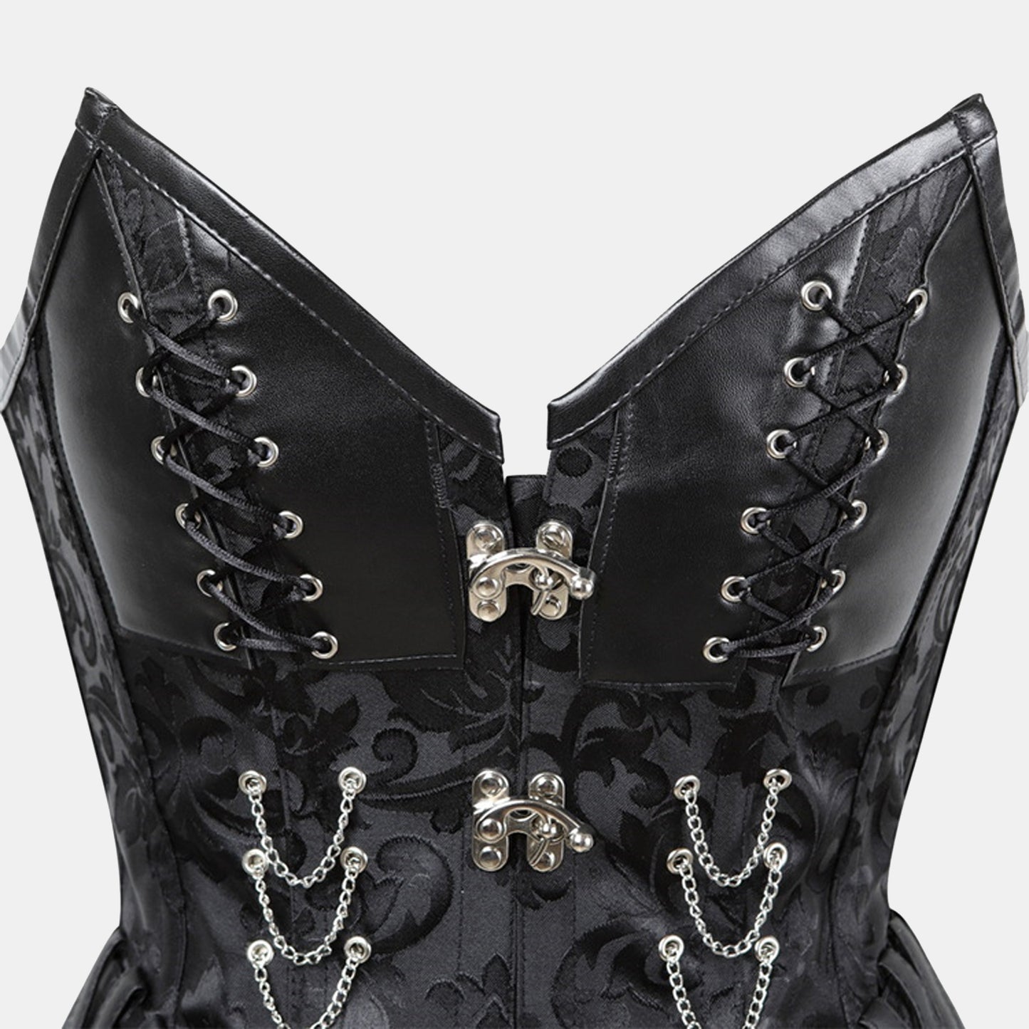 Gothic Overbust Corset - Parca