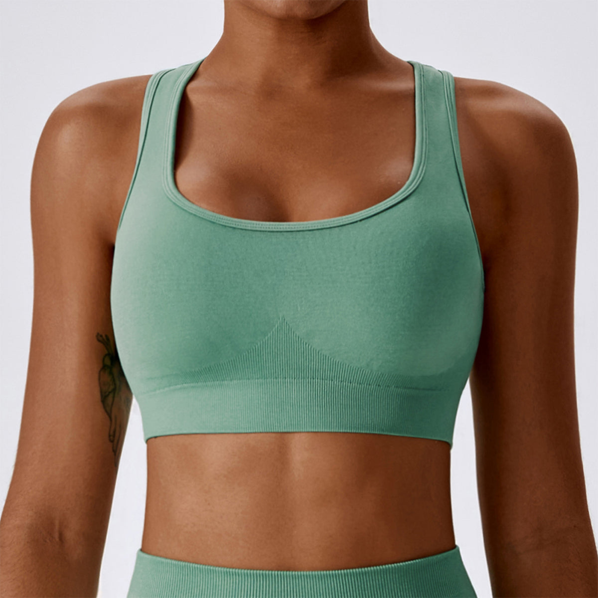 Seamless Cut Out Yoga Tank Top
