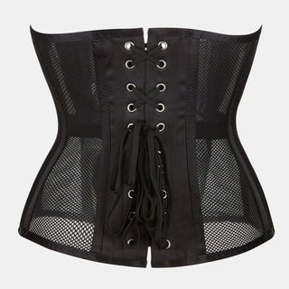 Mesh Underbust Waist Trainer Corset - Amber