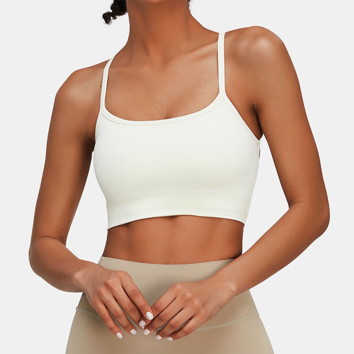 Crisscross Backless Sports Bra - Rochelle