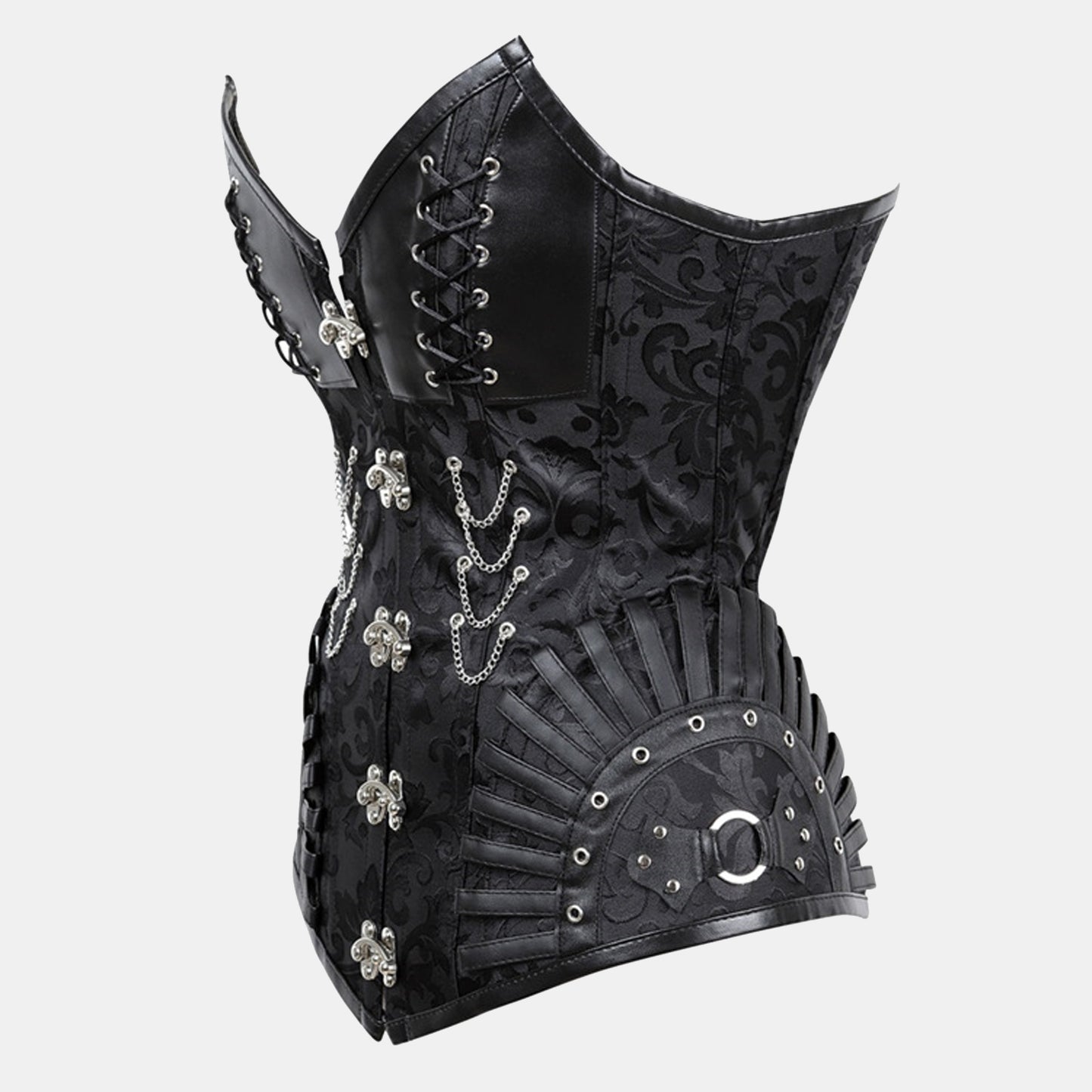 Gothic Overbust Corset - Parca