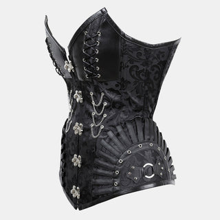 Gothic Overbust Corset - Parca