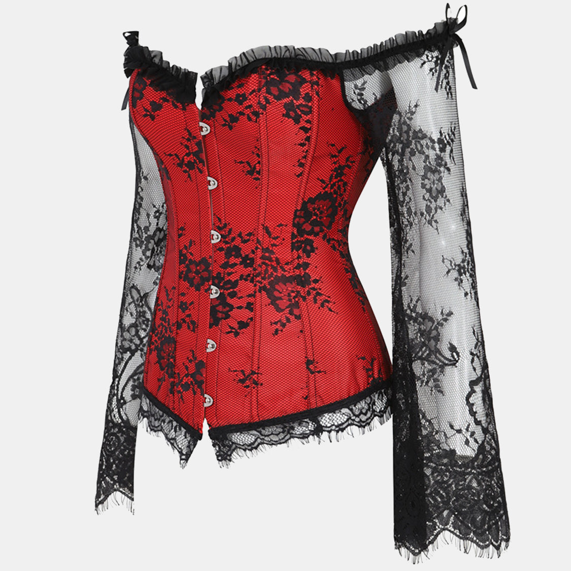 Gothic Mesh Corset Top
