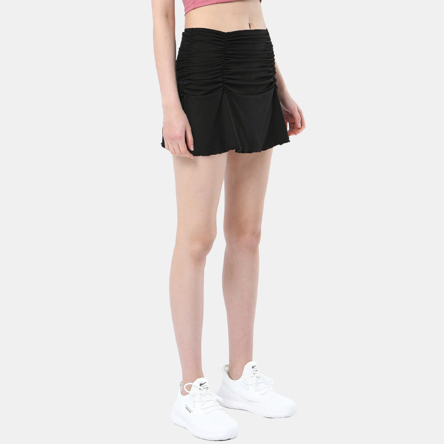 Ruched Sports Skirt