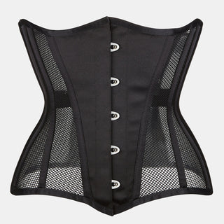 Mesh Underbust Waist Trainer Corset - Amber