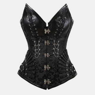 Gothic Overbust Corset - Parca