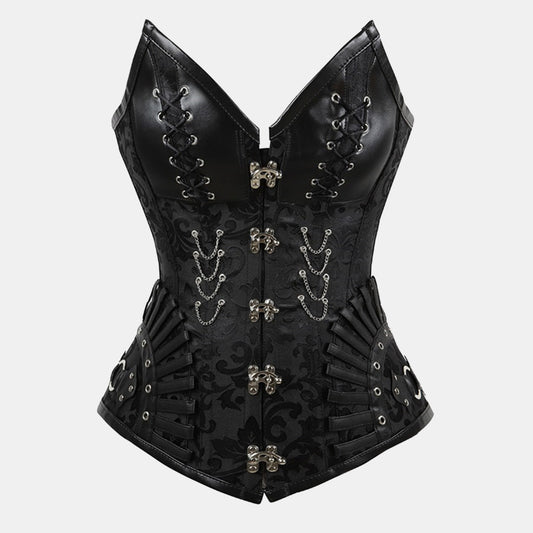 Gothic Overbust Corset - Parca