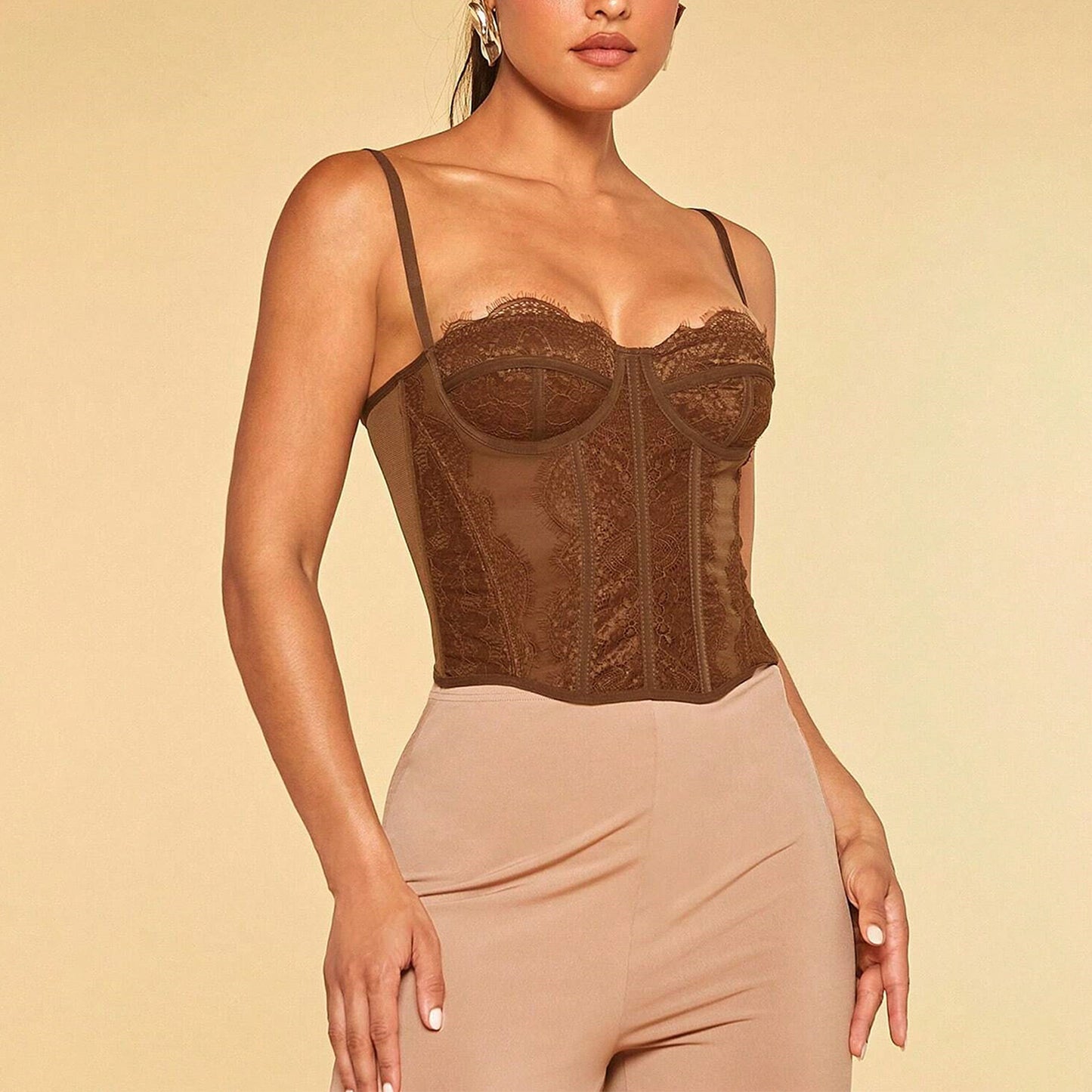 Lace Corset Top