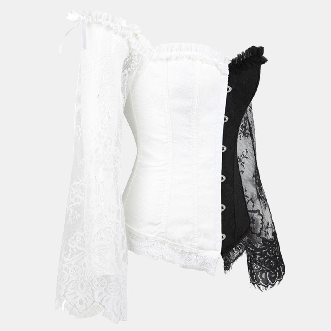 Gothic Mesh Corset Top