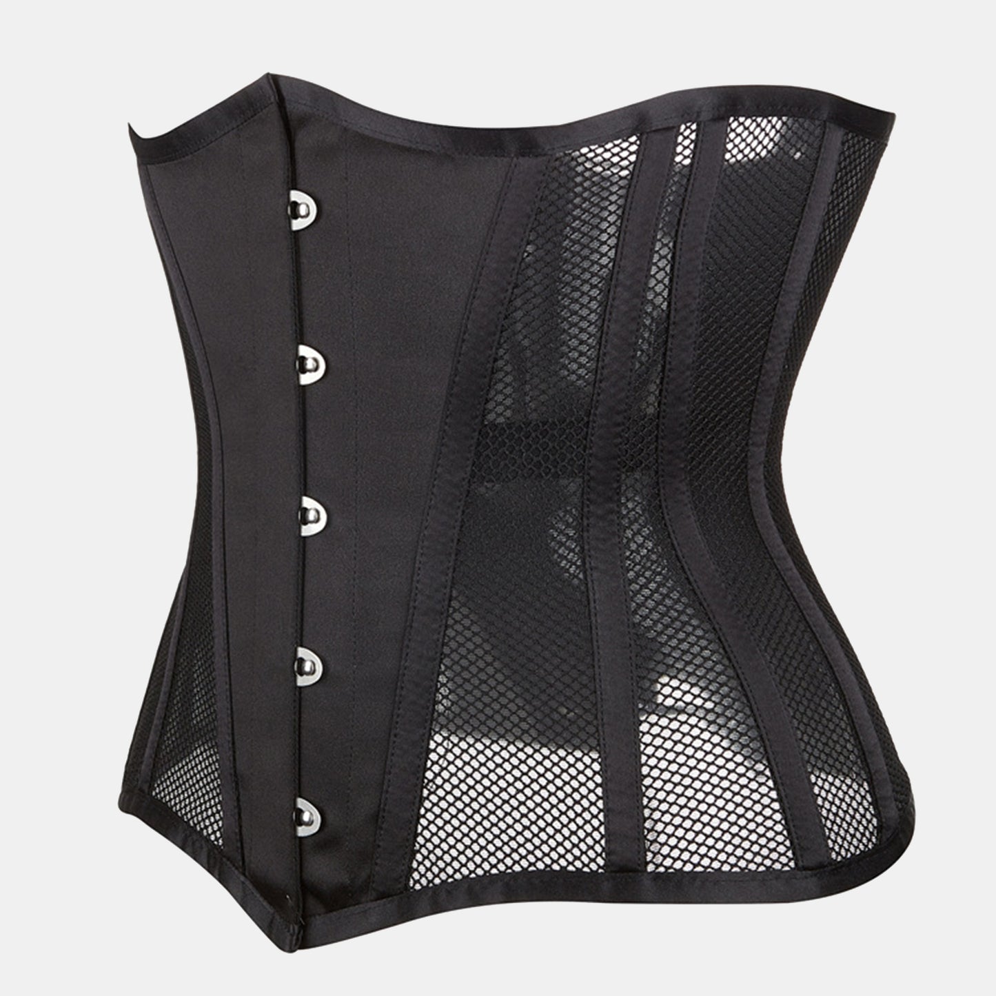 Mesh Underbust Waist Trainer Corset - Amber