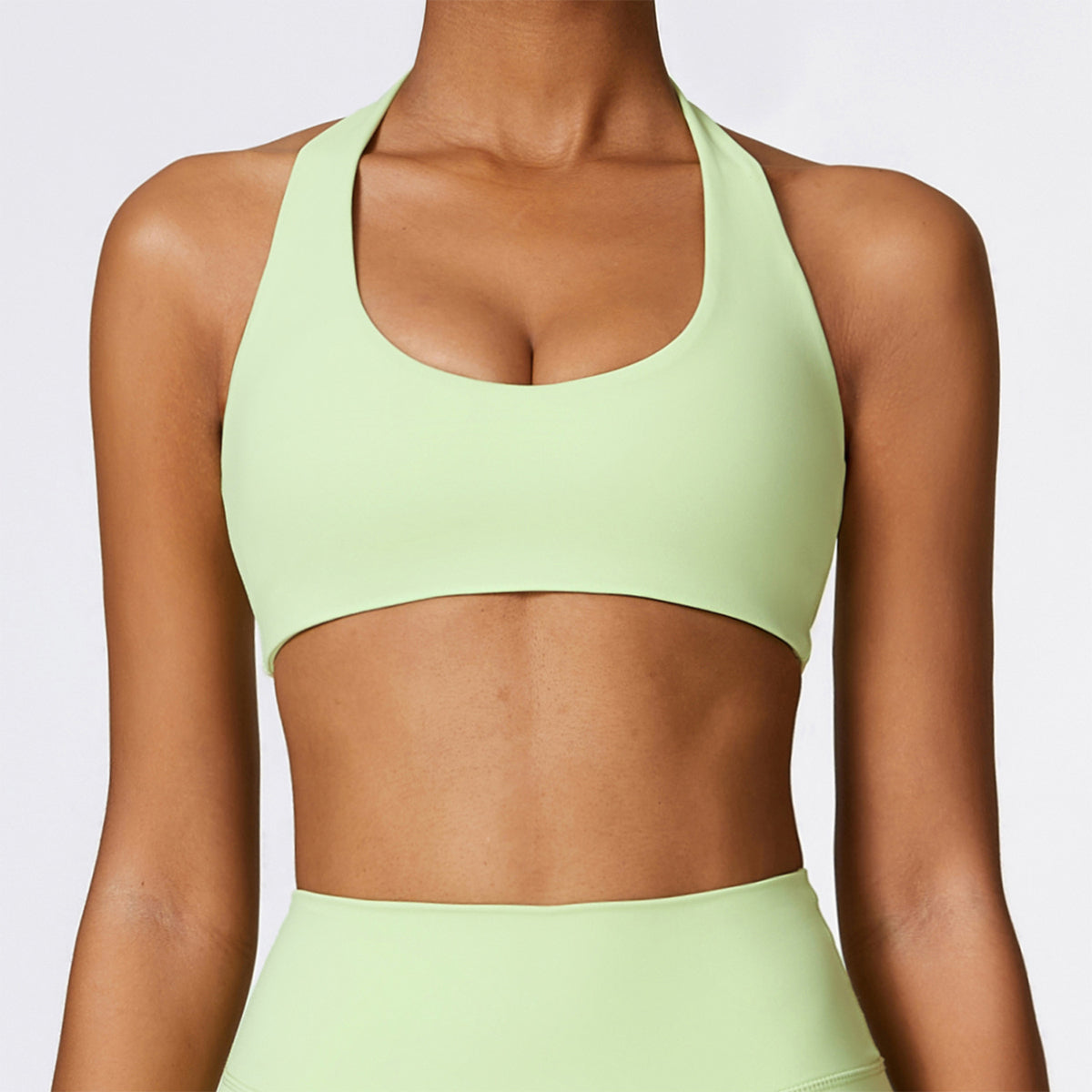 Halter Sports Bra - Medin