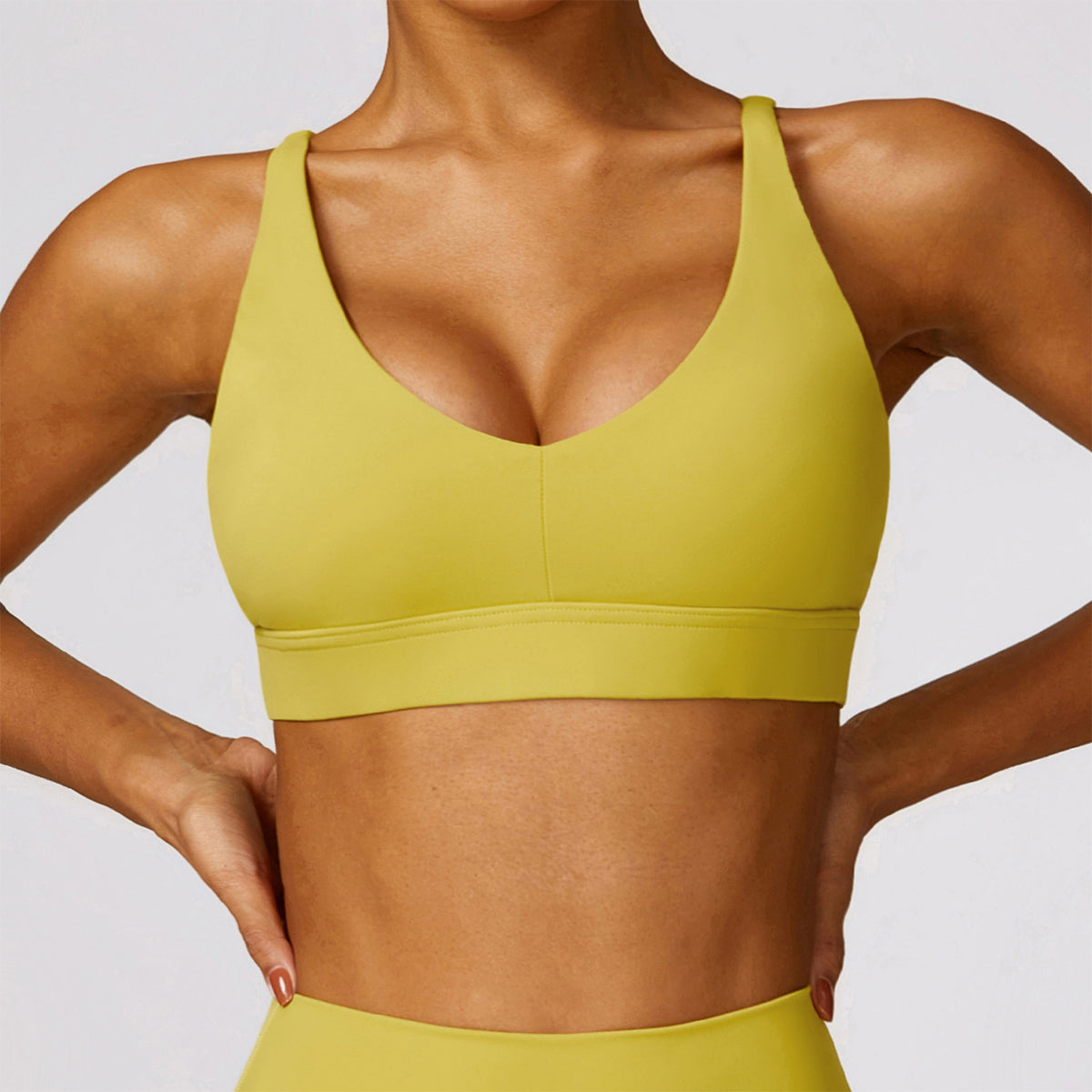 Crisscross Workout Bra