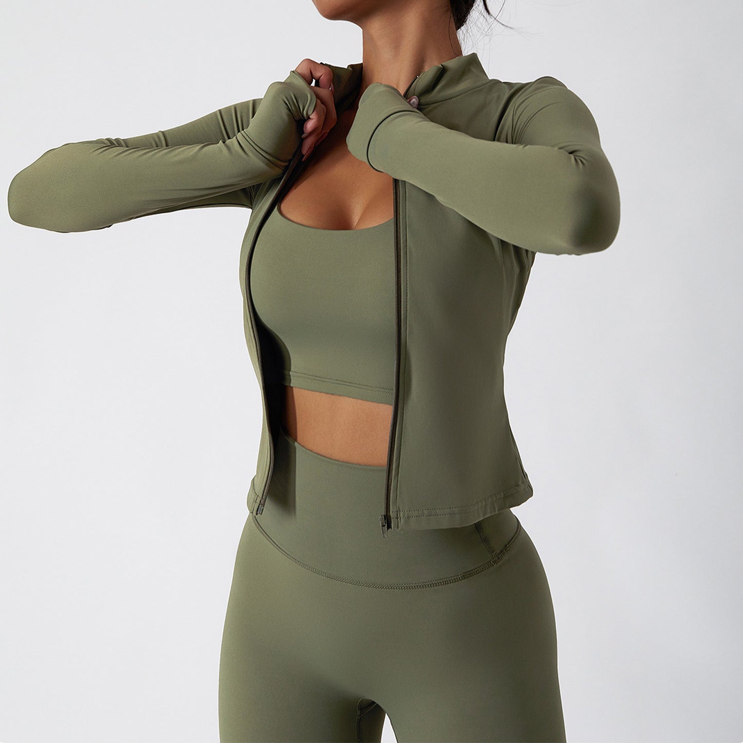 Zipper Workout Jacket