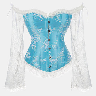 Gothic Mesh Corset Top