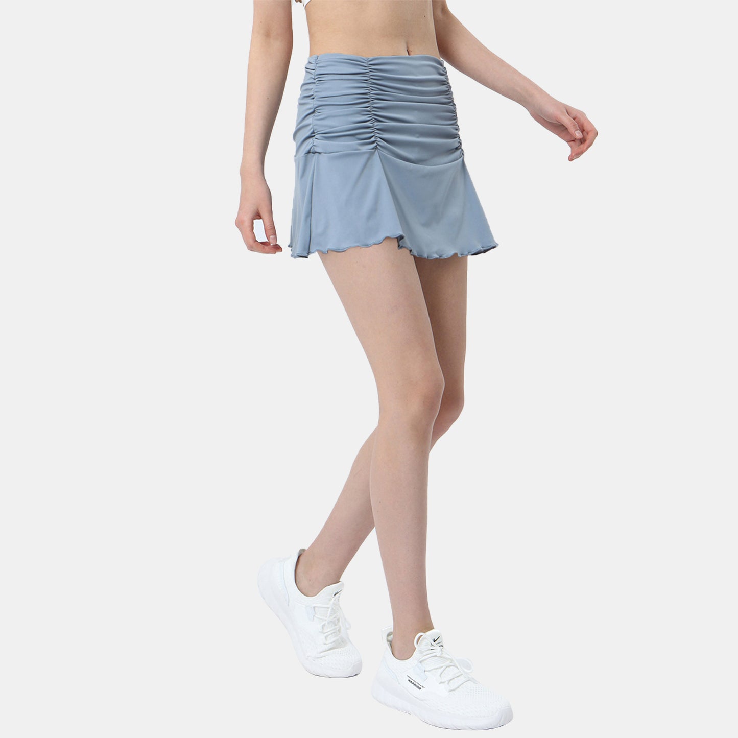 Ruched Sports Skirt