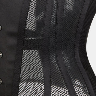 Mesh Underbust Waist Trainer Corset - Amber