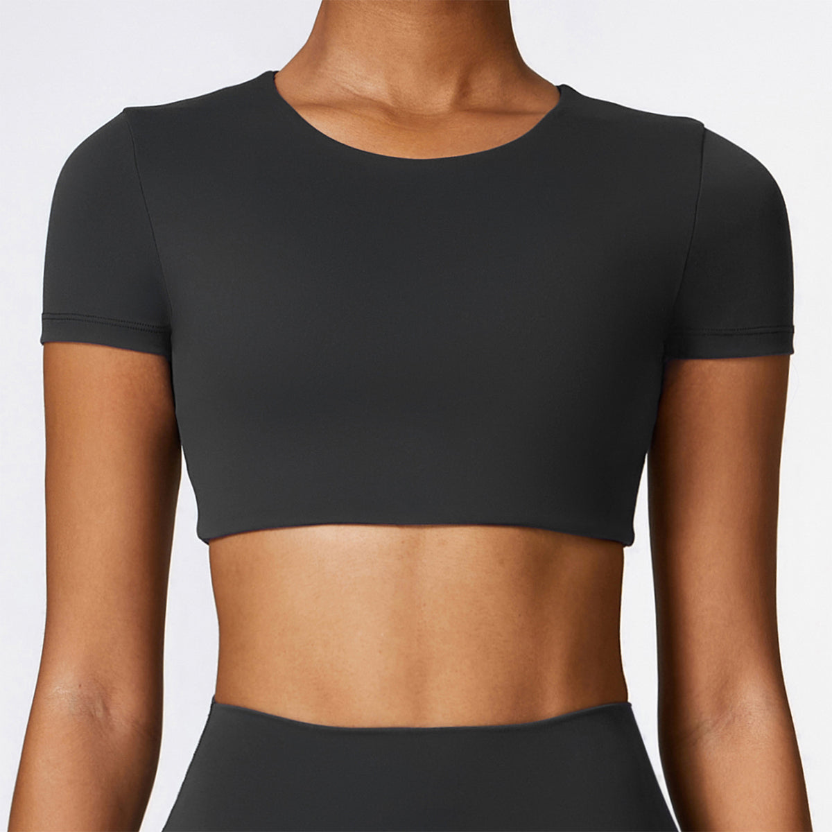 Short Sleeve Workout Top - Taschereau