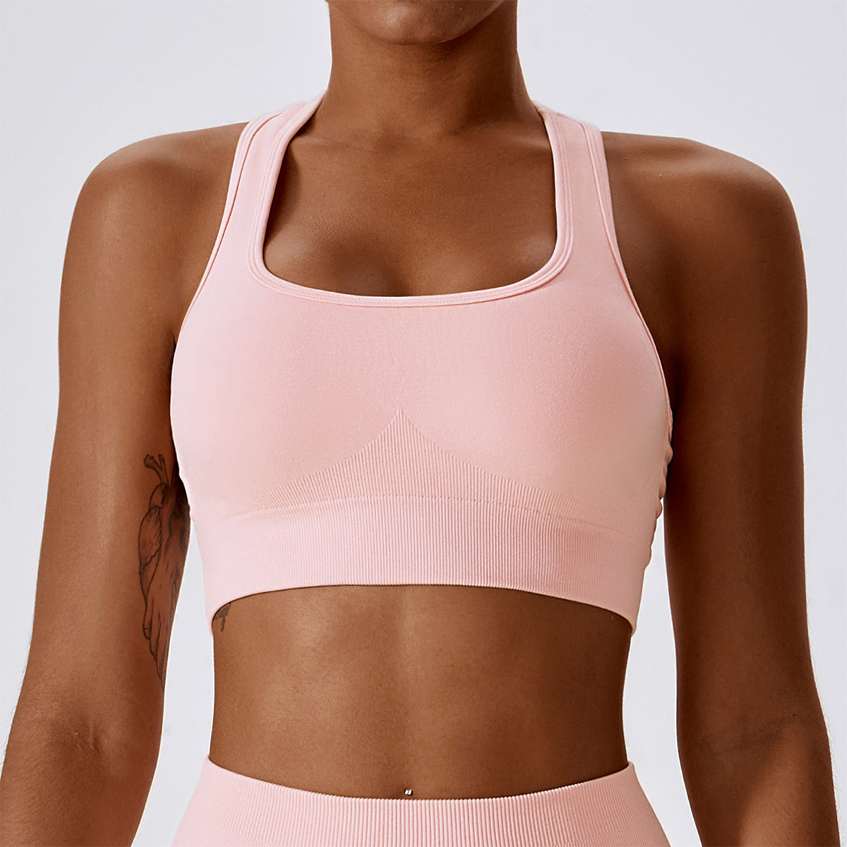 Seamless Cut Out Yoga Tank Top