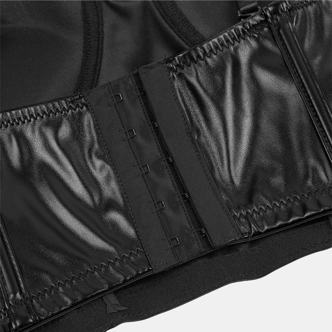 Leather Corset Cami Top - Melena